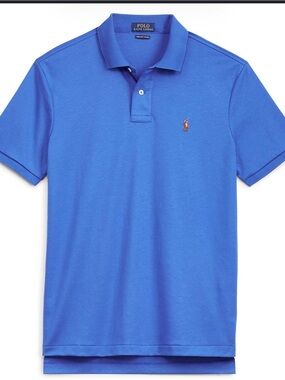 Polo Ralph Lauren Men’s Royal Blue Short-Sleeve Polo Shirt Preppy Coastal 3X
